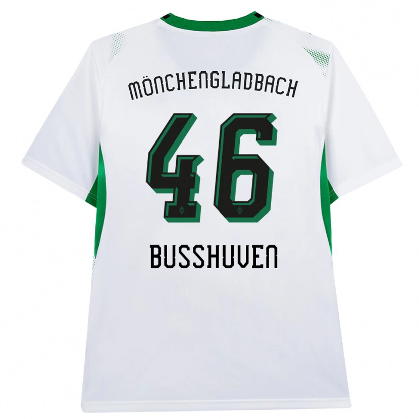 Danxen Herren Alina Busshuven #46 Weiß Schwarz Grün Heimtrikot Trikot 2026/27 T-Shirt Österreich