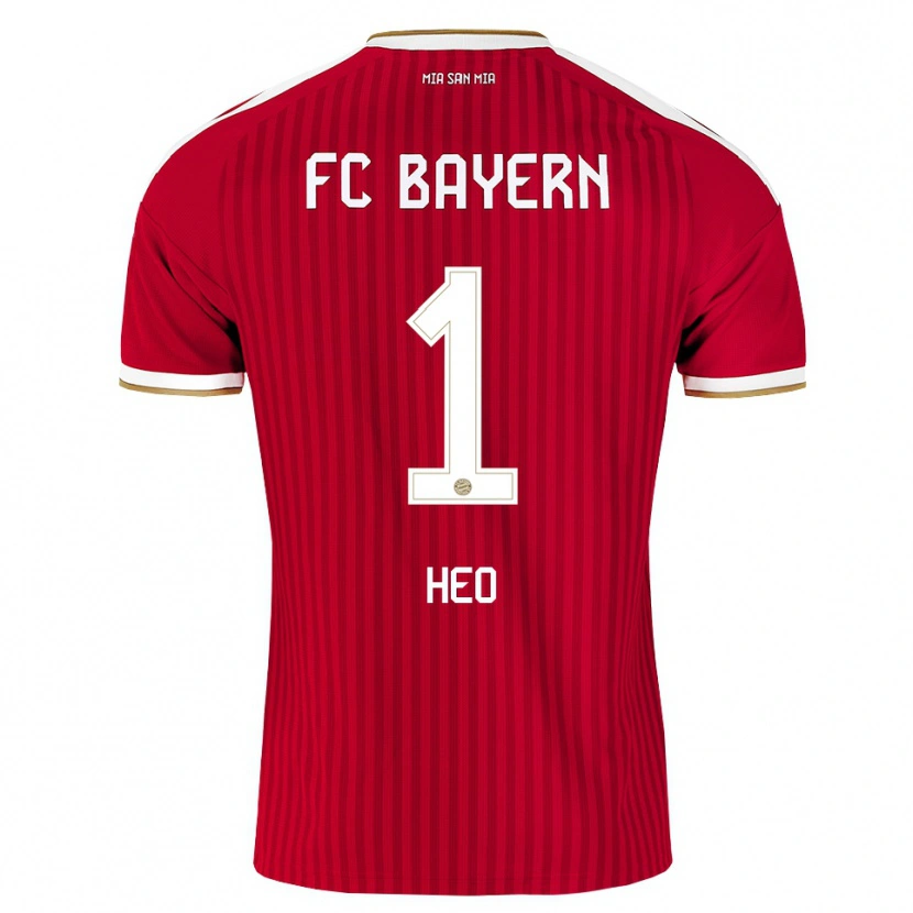 Danxen Herren Jae-Won Heo #1 Rot Weiß Blau Heimtrikot Trikot 2026/27 T-Shirt Österreich