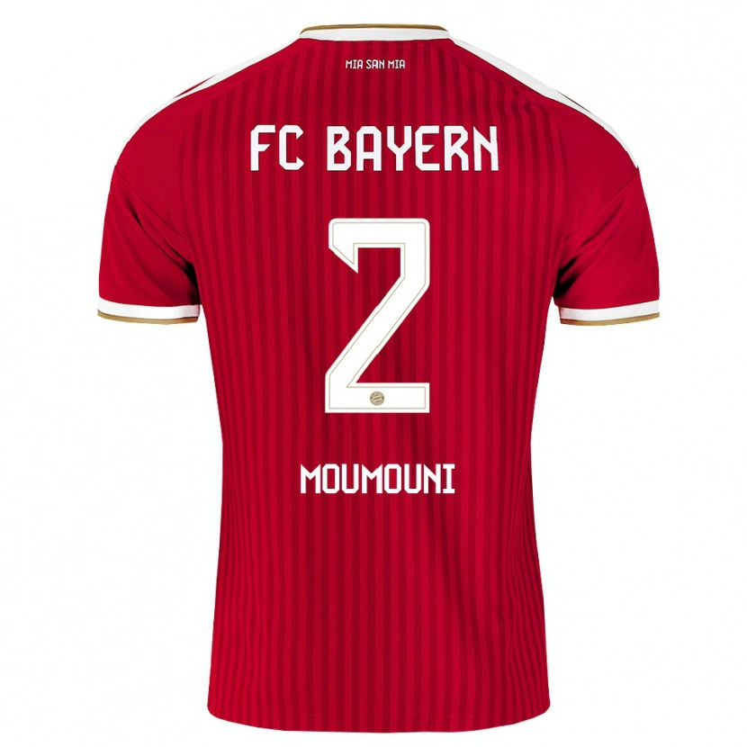 Danxen Herren Rayan Moumouni #2 Rot Weiß Blau Heimtrikot Trikot 2026/27 T-Shirt Österreich