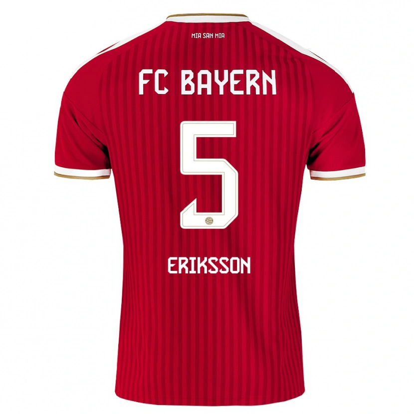 Danxen Herren Magdalena Eriksson #5 Rot Weiß Blau Heimtrikot Trikot 2026/27 T-Shirt Österreich