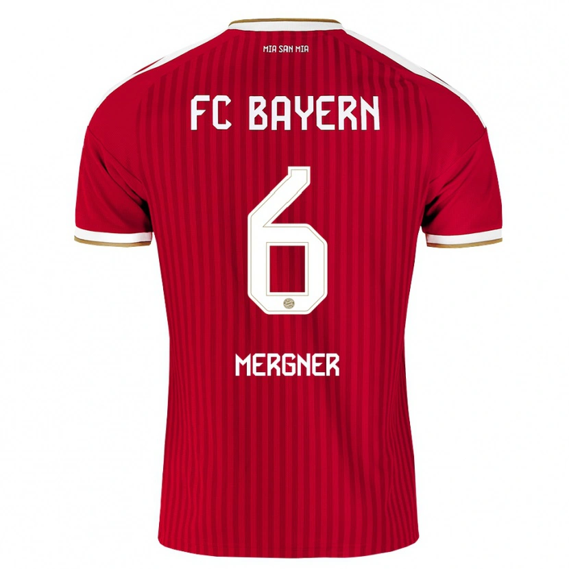 Danxen Herren Max Mergner #6 Rot Weiß Blau Heimtrikot Trikot 2026/27 T-Shirt Österreich