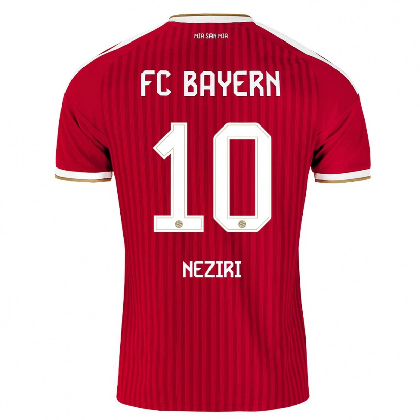 Danxen Herren Behar Neziri #10 Rot Weiß Blau Heimtrikot Trikot 2026/27 T-Shirt Österreich