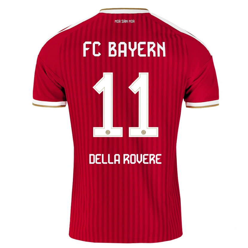 Danxen Herren Guido Della Rovere #11 Rot Weiß Blau Heimtrikot Trikot 2026/27 T-Shirt Österreich