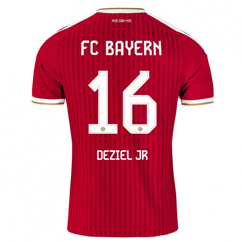 Danxen Herren Robert Deziel Jr #16 Rot Weiß Blau Heimtrikot Trikot 2026/27 T-Shirt Österreich