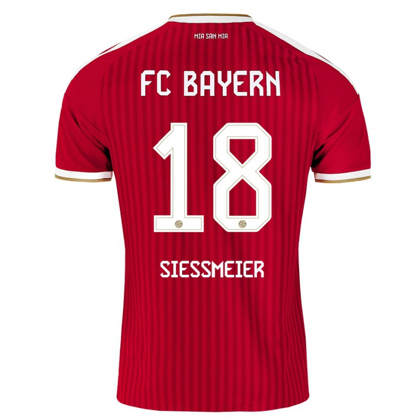 Danxen Herren Maximilian Sießmeier #18 Rot Weiß Blau Heimtrikot Trikot 2026/27 T-Shirt Österreich
