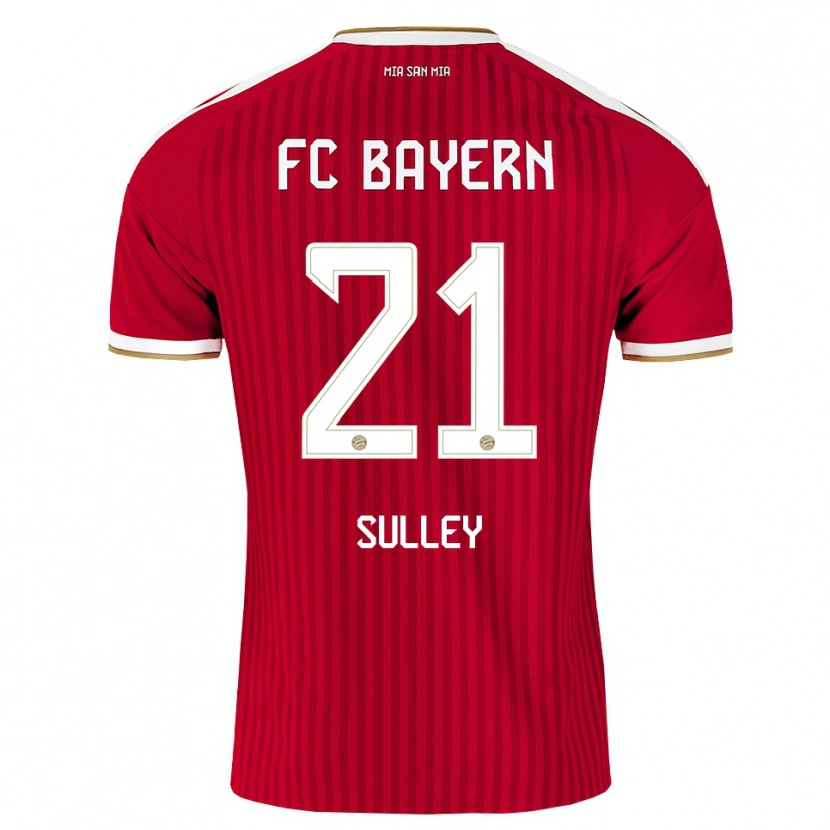 Danxen Herren Williams Baffour Sulley #21 Rot Weiß Blau Heimtrikot Trikot 2026/27 T-Shirt Österreich