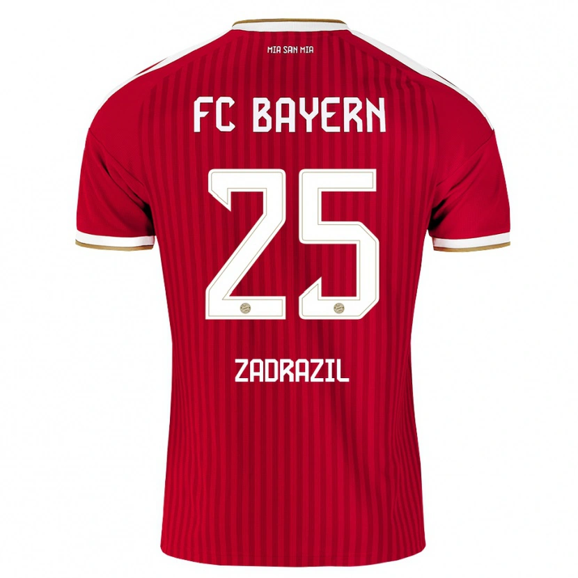 Danxen Herren Sarah Zadrazil #25 Rot Weiß Blau Heimtrikot Trikot 2026/27 T-Shirt Österreich