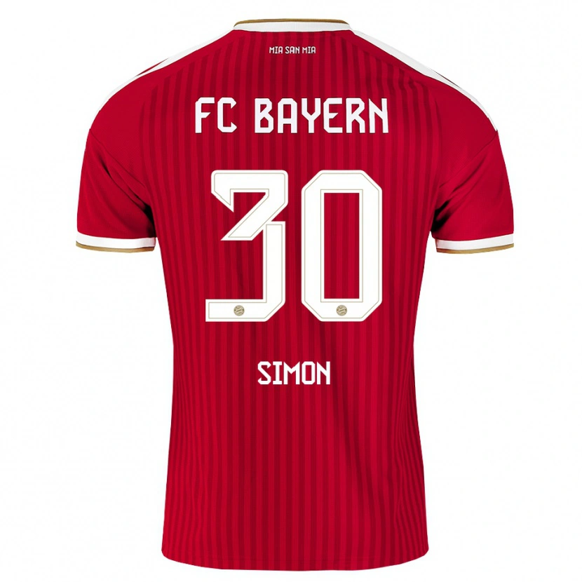 Danxen Herren Carolin Simon #30 Rot Weiß Blau Heimtrikot Trikot 2026/27 T-Shirt Österreich