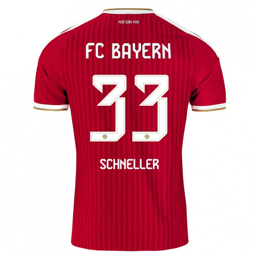 Danxen Herren Lukas Schneller #33 Rot Weiß Blau Heimtrikot Trikot 2026/27 T-Shirt Österreich