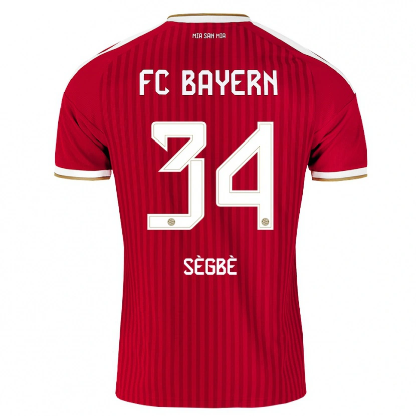 Danxen Herren Désiré Sègbè #34 Rot Weiß Blau Heimtrikot Trikot 2026/27 T-Shirt Österreich