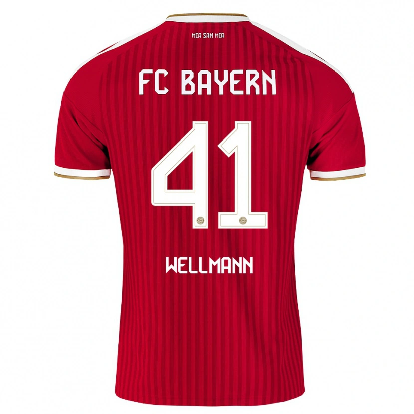 Danxen Herren Anna Wellmann #41 Rot Weiß Blau Heimtrikot Trikot 2026/27 T-Shirt Österreich