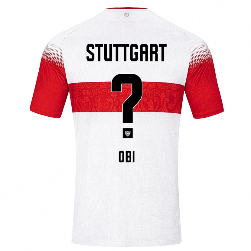 Danxen Herren Collin Obi #0 Weiß Rot Gelb Heimtrikot Trikot 2026/27 T-Shirt Österreich
