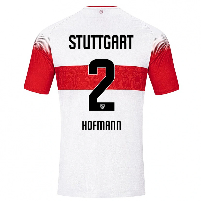 Danxen Herren Linette Hofmann #2 Weiß Rot Gelb Heimtrikot Trikot 2026/27 T-Shirt Österreich