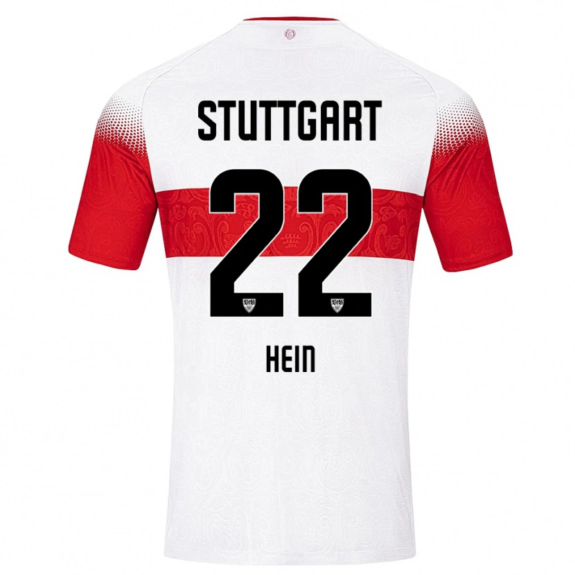 Danxen Herren Pia Hein #22 Weiß Rot Gelb Heimtrikot Trikot 2026/27 T-Shirt Österreich