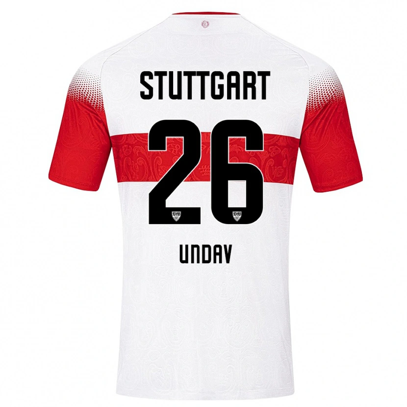 Danxen Herren Deniz Undav #26 Weiß Rot Gelb Heimtrikot Trikot 2026/27 T-Shirt Österreich