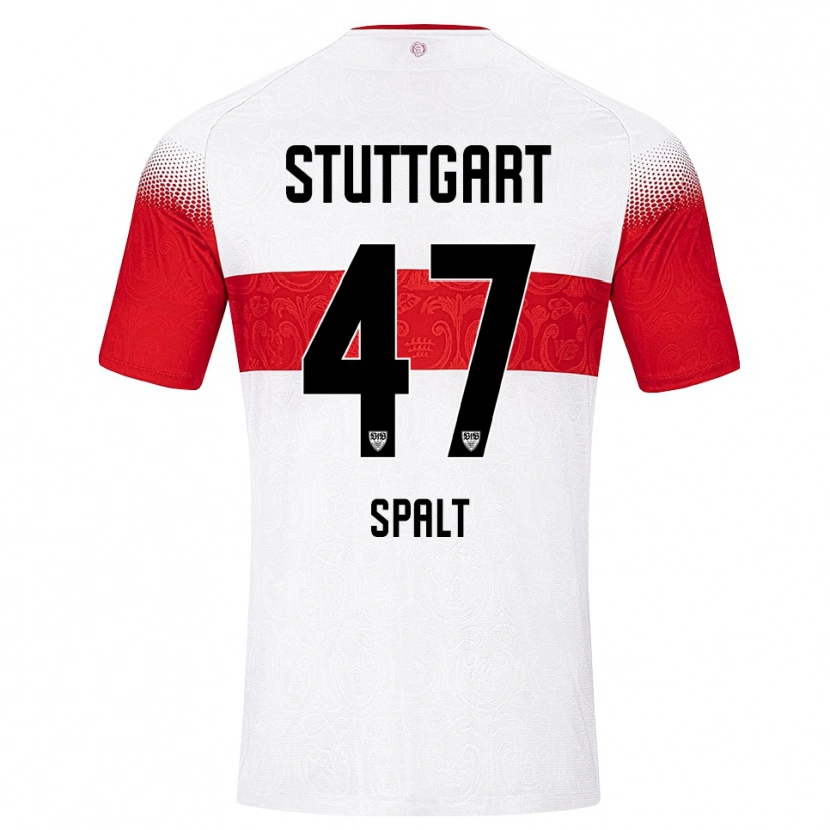 Danxen Herren Yanik Spalt #47 Weiß Rot Gelb Heimtrikot Trikot 2026/27 T-Shirt Österreich