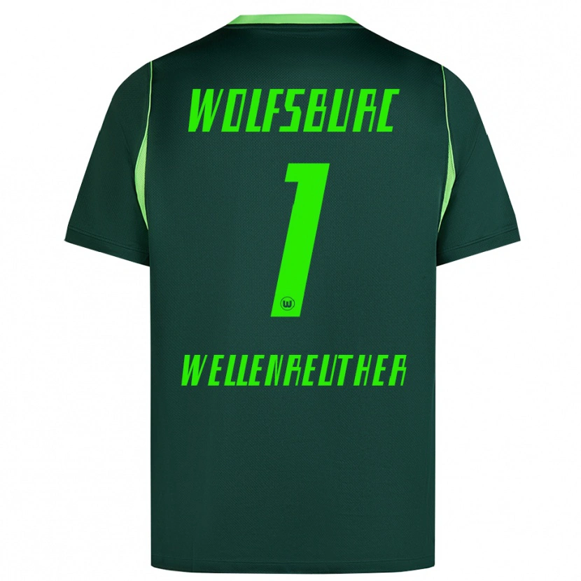 Danxen Herren Timon Wellenreuther #1 Dunkelgrün Weiß Heimtrikot Trikot 2026/27 T-Shirt Österreich