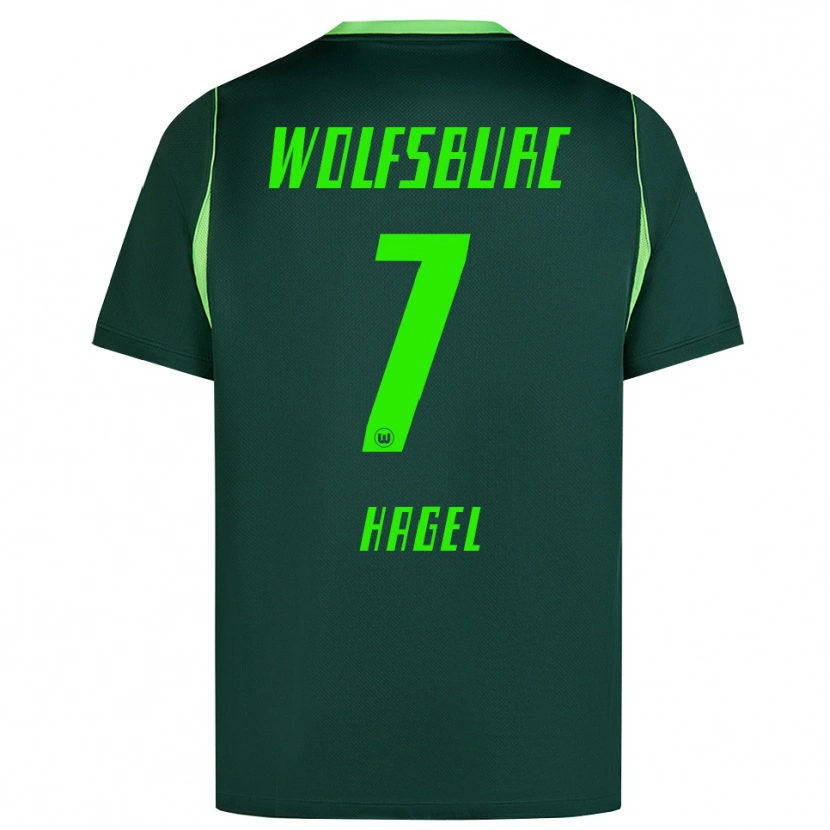 Danxen Herren Chantal Hagel #7 Dunkelgrün Weiß Heimtrikot Trikot 2026/27 T-Shirt Österreich