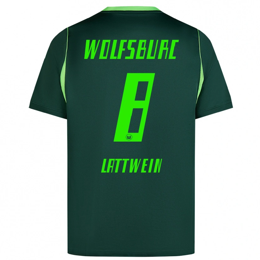 Danxen Herren Lena Lattwein #8 Dunkelgrün Weiß Heimtrikot Trikot 2026/27 T-Shirt Österreich