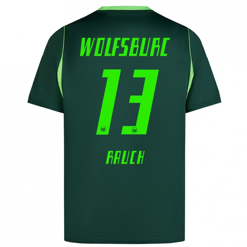 Danxen Herren Felicitas Rauch #13 Dunkelgrün Weiß Heimtrikot Trikot 2026/27 T-Shirt Österreich