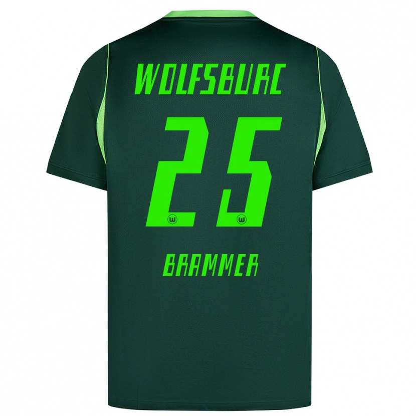 Danxen Herren Ole Brammer #25 Dunkelgrün Weiß Heimtrikot Trikot 2026/27 T-Shirt Österreich