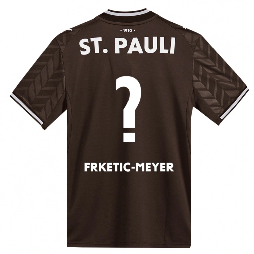 Danxen Herren Noah Frketic-Meyer #0 Kaffee Weiß Heimtrikot Trikot 2026/27 T-Shirt Österreich