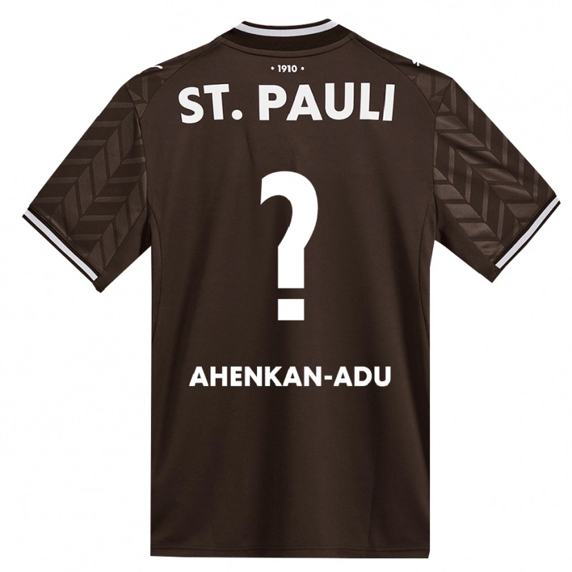 Danxen Herren Calvin Ahenkan-Adu #0 Kaffee Weiß Heimtrikot Trikot 2026/27 T-Shirt Österreich