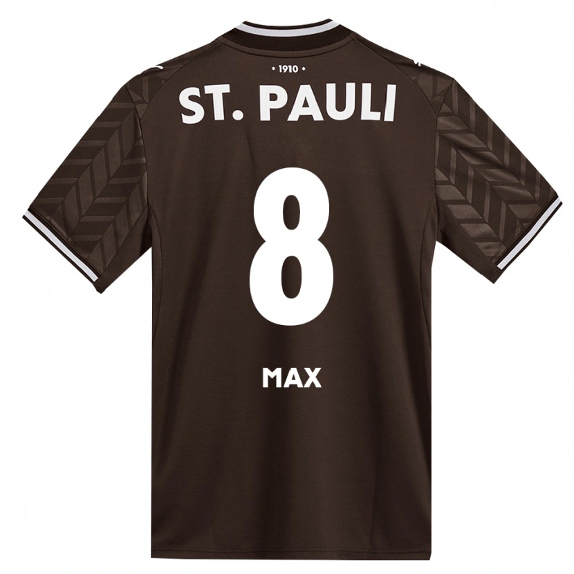 Danxen Herren Max Herrmann #8 Kaffee Weiß Heimtrikot Trikot 2026/27 T-Shirt Österreich