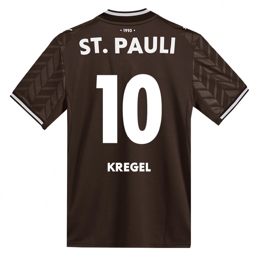 Danxen Herren Mareike Kregel #10 Kaffee Weiß Heimtrikot Trikot 2026/27 T-Shirt Österreich