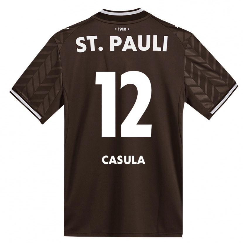Danxen Herren David Casula #12 Kaffee Weiß Heimtrikot Trikot 2026/27 T-Shirt Österreich