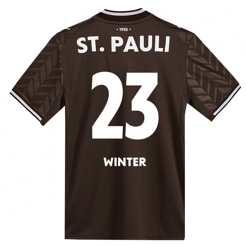 Danxen Herren Nik Winter #23 Kaffee Weiß Heimtrikot Trikot 2026/27 T-Shirt Österreich
