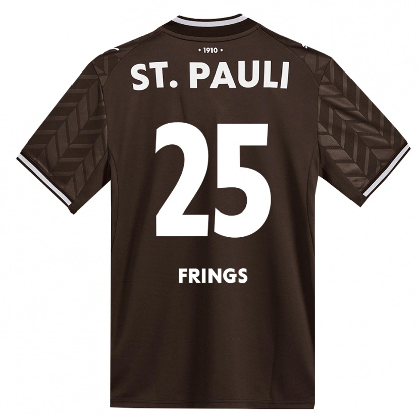 Danxen Herren Emma Frings #25 Kaffee Weiß Heimtrikot Trikot 2026/27 T-Shirt Österreich