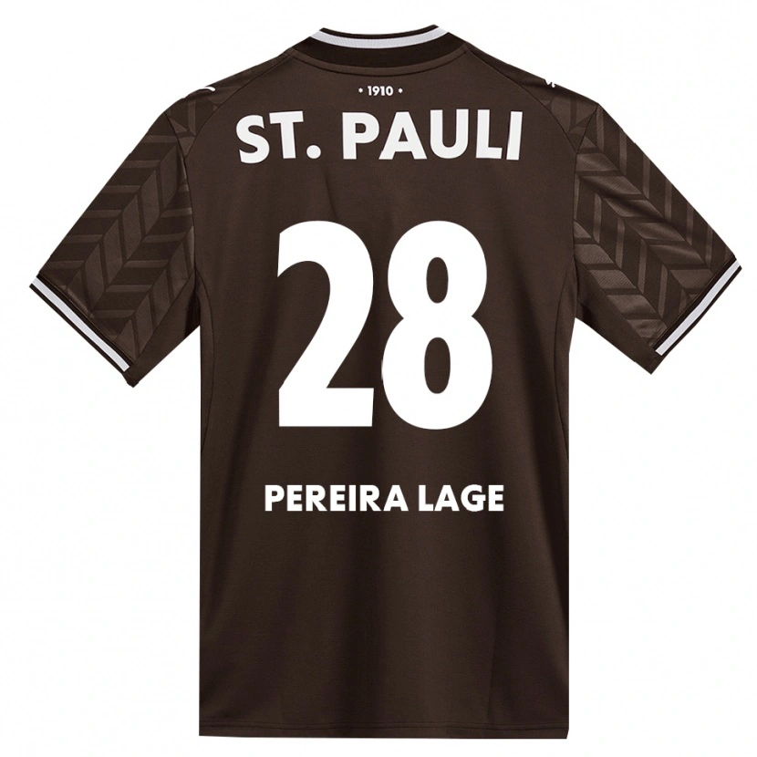 Danxen Herren Mathias Pereira Lage #28 Kaffee Weiß Heimtrikot Trikot 2026/27 T-Shirt Österreich