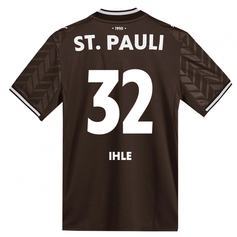 Danxen Herren Friederike Ihle #32 Kaffee Weiß Heimtrikot Trikot 2026/27 T-Shirt Österreich