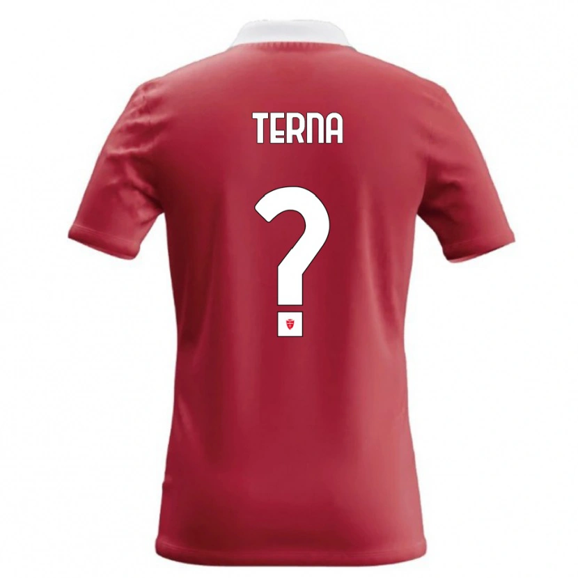 Danxen Herren Alessandro Terna #0 Rot Weiß Heimtrikot Trikot 2026/27 T-Shirt Österreich