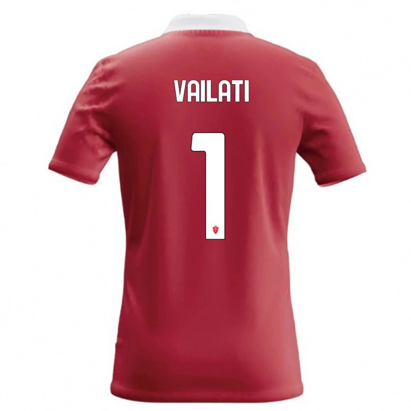 Danxen Herren Andrea Vailati #1 Rot Weiß Heimtrikot Trikot 2026/27 T-Shirt Österreich