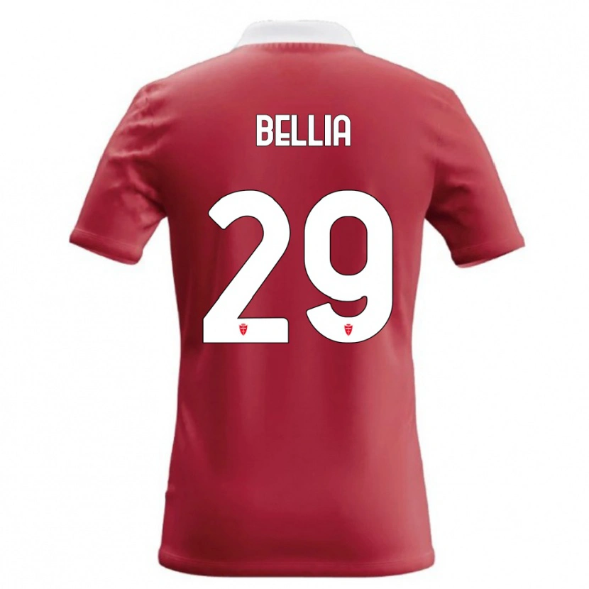 Danxen Herren Edoardo Bellia #29 Rot Weiß Heimtrikot Trikot 2026/27 T-Shirt Österreich