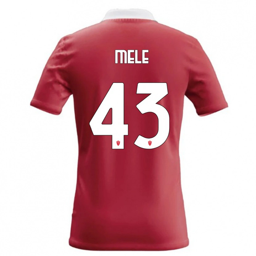 Danxen Herren Fabio Mele #43 Rot Weiß Heimtrikot Trikot 2026/27 T-Shirt Österreich