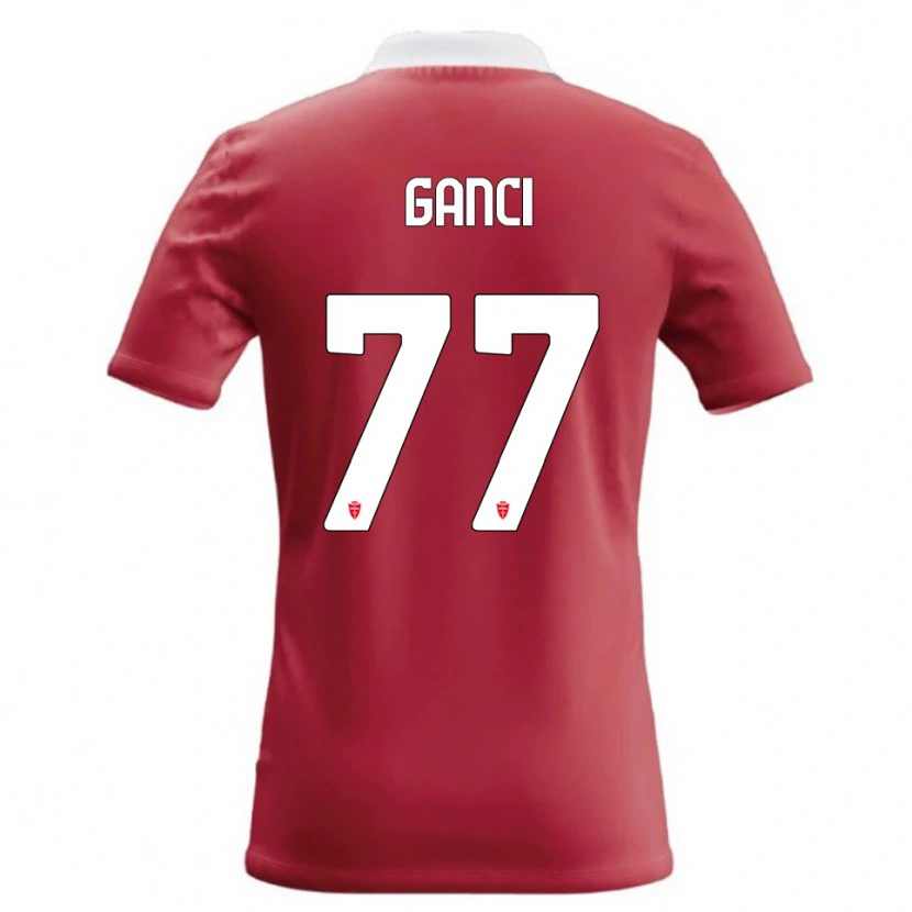 Danxen Herren Daniele Ganci #77 Rot Weiß Heimtrikot Trikot 2026/27 T-Shirt Österreich