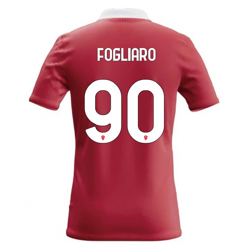 Danxen Herren Christian Fogliaro #90 Rot Weiß Heimtrikot Trikot 2026/27 T-Shirt Österreich