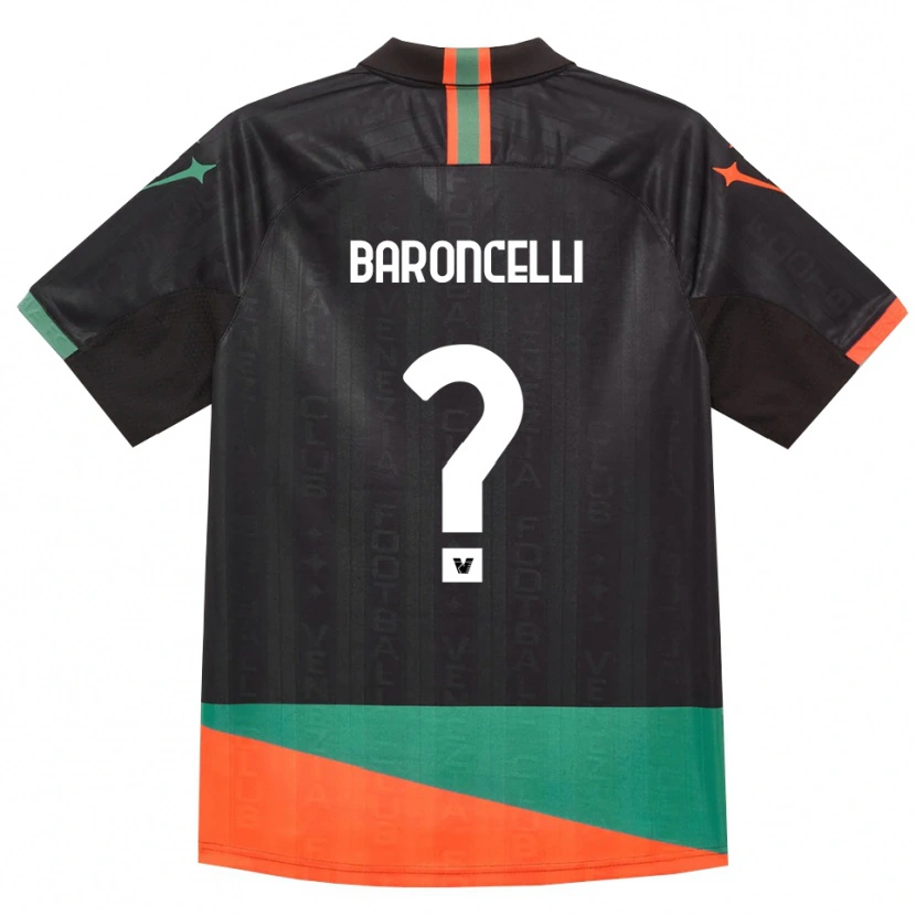 Danxen Herren Andrea Baroncelli #0 Schwarz Orange Grün Heimtrikot Trikot 2026/27 T-Shirt Österreich