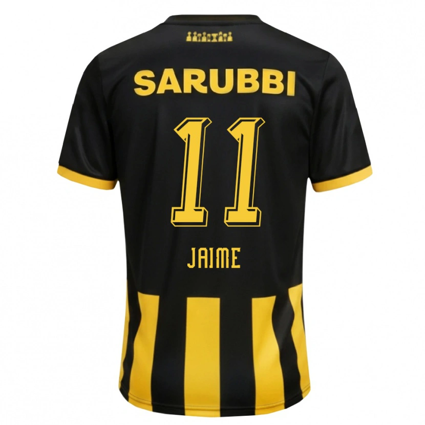 Danxen Herren Leonel Jaime #11 Schwarz Gelb Heimtrikot Trikot 2026/27 T-Shirt Österreich