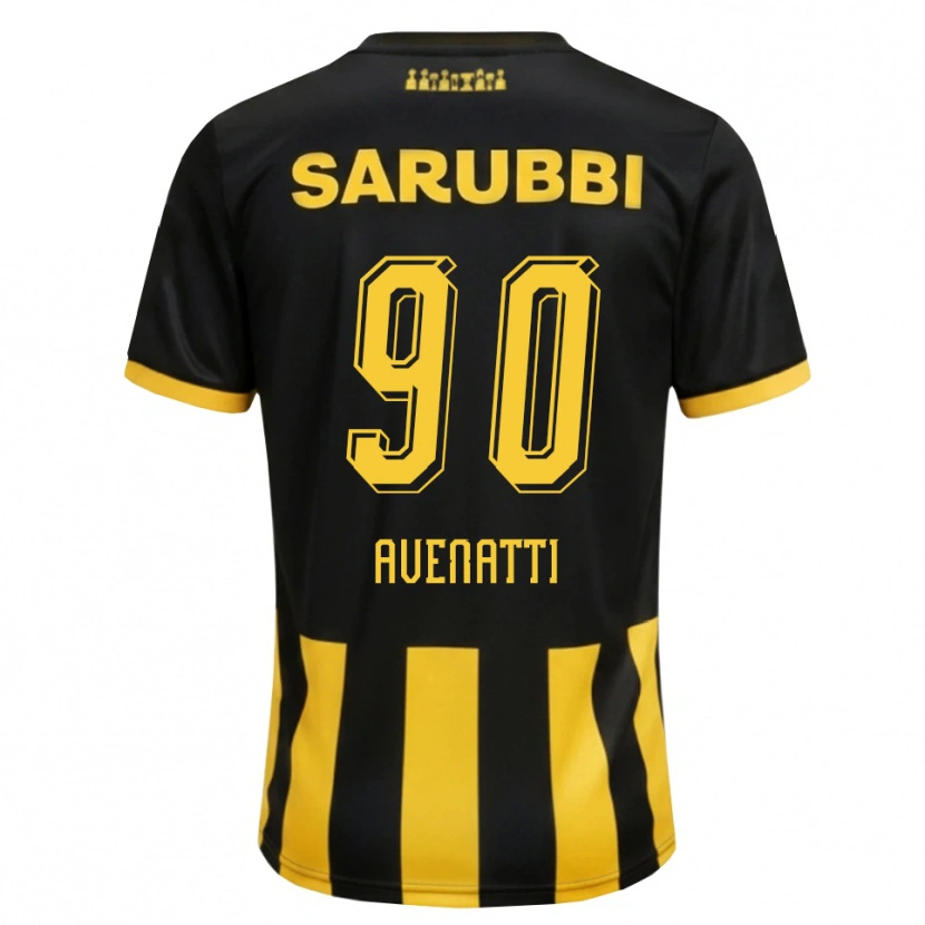 Danxen Herren Felipe Avenatti #90 Schwarz Gelb Heimtrikot Trikot 2026/27 T-Shirt Österreich