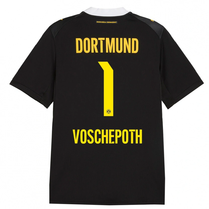 Danxen Herren Jan Voschepoth #1 Schwarz Rot Gelb Auswärtstrikot Trikot 2026/27 T-Shirt Österreich