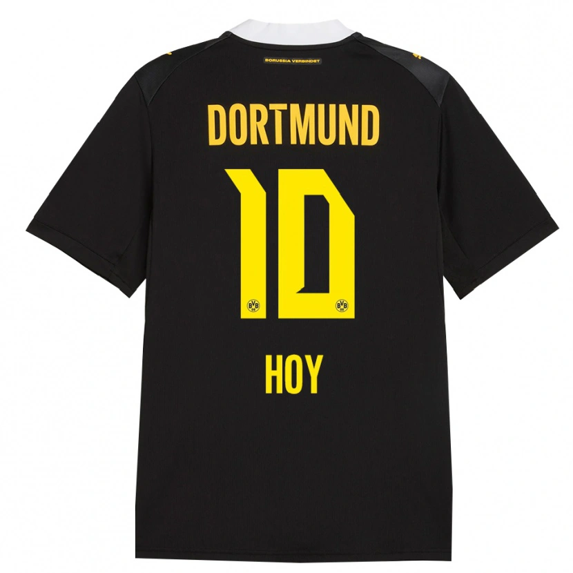 Danxen Herren Justin Hoy #10 Schwarz Rot Gelb Auswärtstrikot Trikot 2026/27 T-Shirt Österreich