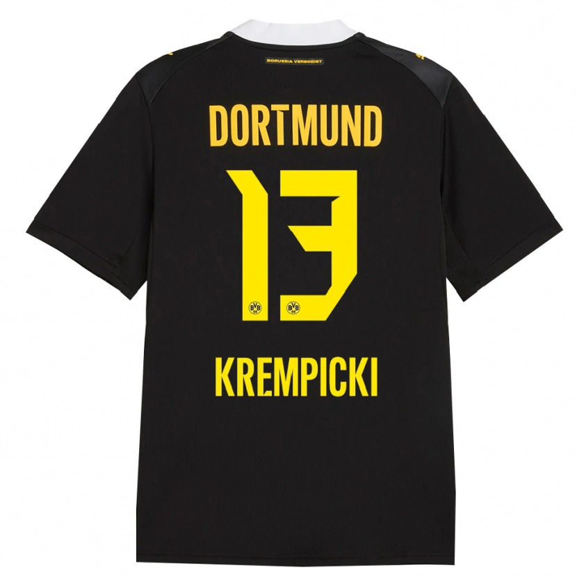 Danxen Herren Connor Krempicki #13 Schwarz Rot Gelb Auswärtstrikot Trikot 2026/27 T-Shirt Österreich