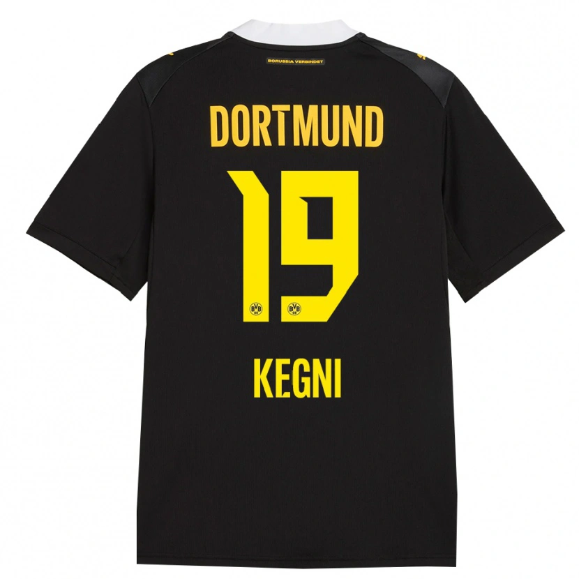 Danxen Herren Pharell Kegni #19 Schwarz Rot Gelb Auswärtstrikot Trikot 2026/27 T-Shirt Österreich
