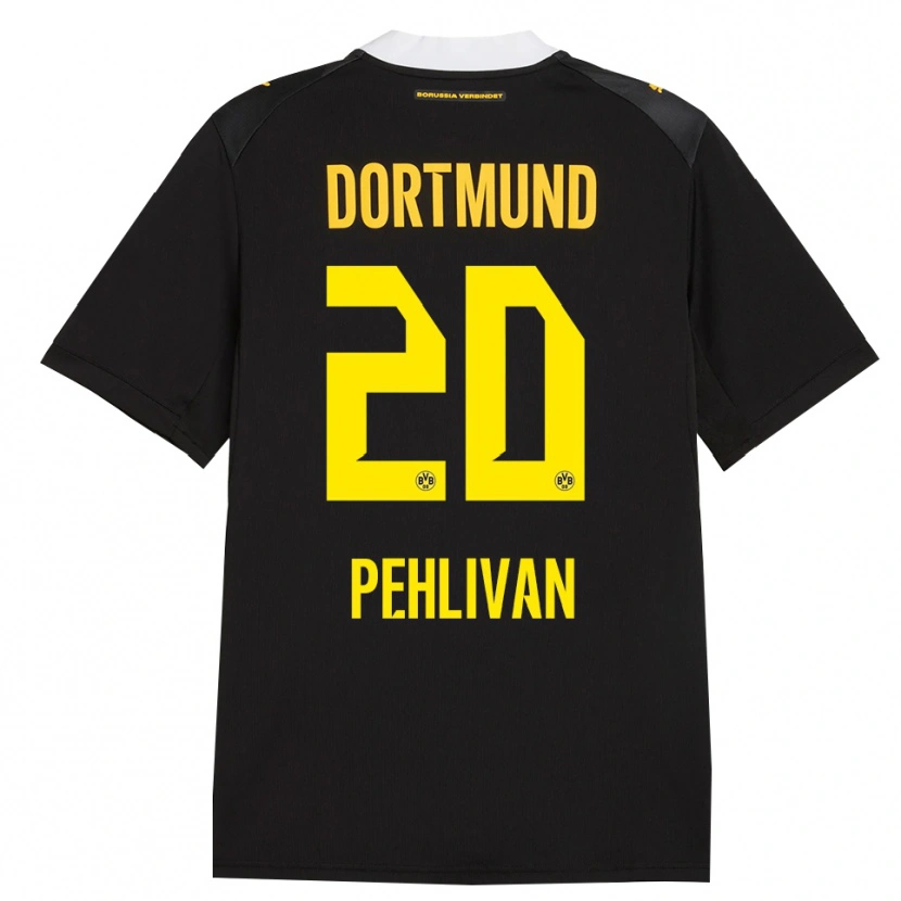 Danxen Herren Miran Pehlivan #20 Schwarz Rot Gelb Auswärtstrikot Trikot 2026/27 T-Shirt Österreich