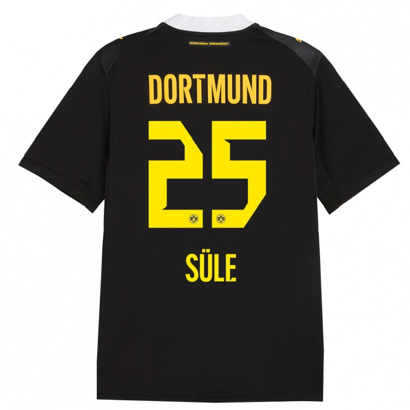 Danxen Herren Niklas Süle #25 Schwarz Rot Gelb Auswärtstrikot Trikot 2026/27 T-Shirt Österreich