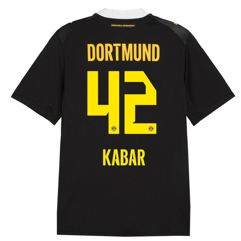 Danxen Herren Almugera Kabar #42 Schwarz Rot Gelb Auswärtstrikot Trikot 2026/27 T-Shirt Österreich